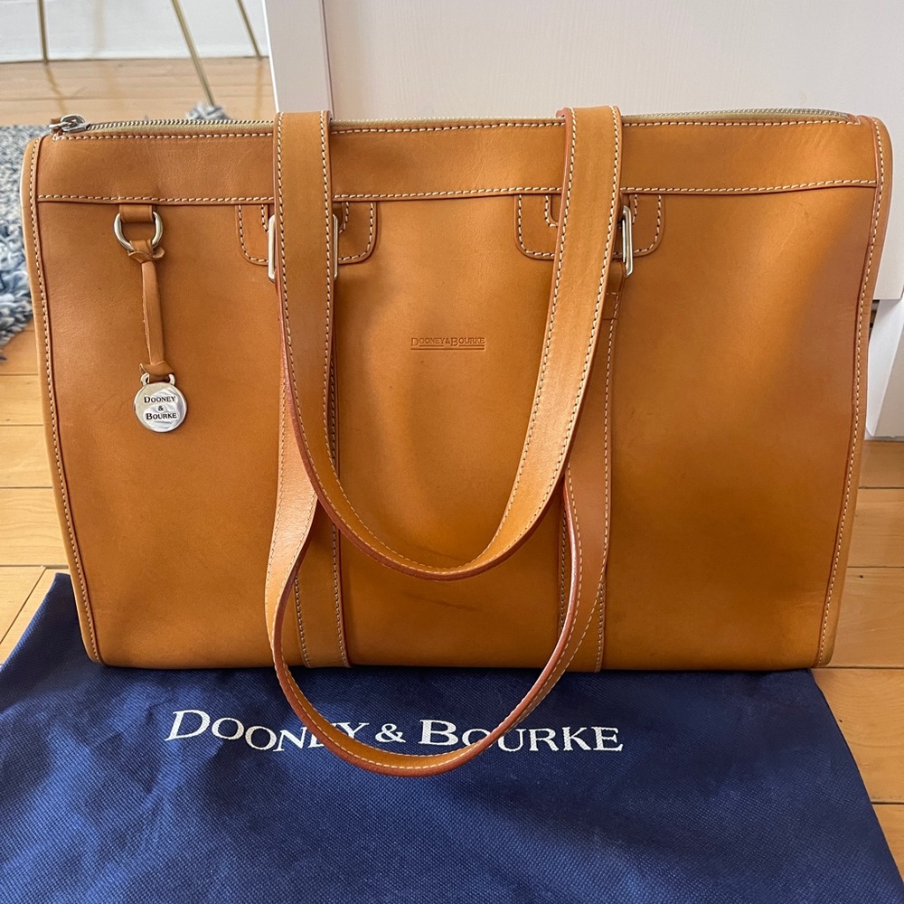 Dooney & Bourke Large Leather Shoulder Satchel